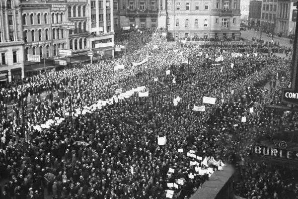 1886年5月1日,美国芝加哥工人大罢工 绥棱