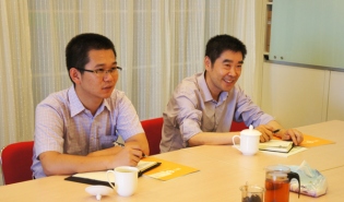敦和基金会秘书长王水华到访