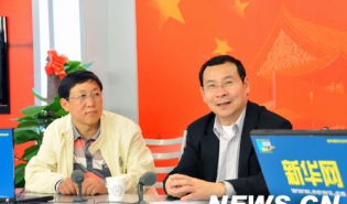 徐永光沈光鑫谈公益组织联手救灾